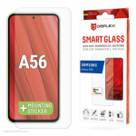 DISPLEX Smart Glass (9H) Samsung Galaxy A56, kinnitusklepp, ehitamatahtis