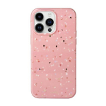 uniq etui Coehl Terrazzo iPhone 14 Pro 6.1" rowy/coral pink