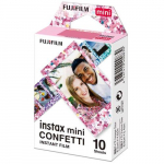 Fujifilm mini Confetti hetkpildifilm 10 tk 54 x 86 mm