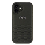 Audi Snteetilisest nahast iPhone 16 Plus 6.7" tarna/must kvakott AU-TPUPCIP16M-GT/D2-BK
