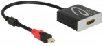 Delock Aktiivne mini DisplayPort 1.4 HDMI 4K Must