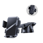 Wozinsky WUS-CF29 3-in-1 autohoidik armaturil, tuulipilul ja huventiilil - must
