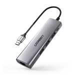 UGREEN CM266 60812 5in1 USB-A 3.0 - RJ45 / 3x USB-A 3.0 / micro USB adapter - hall