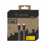 Tactical Sujuv USB-C/USB-C kaabel 0,3 m / must