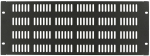 Lanview 4U 19"" SCREW TYPE, VENTED BLANK PANEL BLACK
