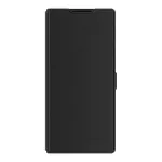 Nillkin Qin Book Prop silikoonnahast magnetkinnitusga lemkrgkvaliteediline korpus Samsung Galaxy Z Fold 8 Ultra jaoks, must