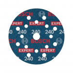 Bosch Accessories BOSCH Expert 0780 125mm P240 Velcro, 50tk.