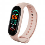 MyTime MT6 Smart Bracelet IP67 with HR AND amp; Blood pressure / Social / Sleep monitor Pink