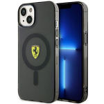FERRARI FEHMP14MURKK iPhone 14 Plus / 15 Plus 6.7" tarny/must kvakott Lbipaistev Magsafe