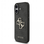 GUESS PU 4G metallist logo rihmkarp Apple iPhone'i 17 jaoks