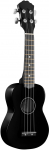 Axesmith Sopran Maika U150 ukulelele, must (U150BL)