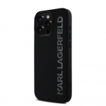 Karl Lagerfeld 3D-kummaline sdeleva logoga mbris Apple iPhone 16 Pro jaoks