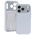 Liavec Silk Shield Case metallist kaameraraamiga iPhone 18 Pro Max/17 Pro Max jaoks, halli vrvi