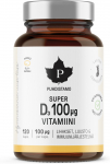 Puhdistamo Super D-vitamiini 100ug, 120kaps (000040)