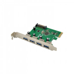 MicroConnect USB 3.0 4 port PCIe card Main chip : VL805 USB3.0