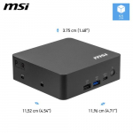 MSI Cubi NUC AI+ 3MG i9 386H FS 32GB 1TB W11PP