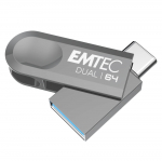 Emtec USB3.2 tp-C kaheksikordne D280 64GB
