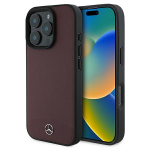 Mercedes MEHMP16X23RBARR iPhone 16 Pro Max 6.9" czerwony/punane kvakaaneline tekstuurne ja sileda nahaga MagSafe