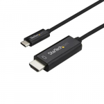 StarTech.com 6ft (2m) USB C HDMI kabel - 4K 60Hz USB Type C HDMI 2.0 videoadapterkabel - Thunderbolt 3 vastavuslik - arvuti HDMI monitoorile/displeylile - DP 1.2 Alt Mode HBR2 - must
