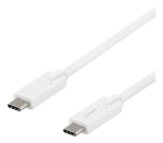 Deltaco USBC-1504M USB-kaabel USB 3.2 Gen 1 (3.1 Gen 1) 2 m Valge