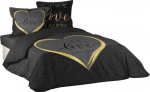 Douceur d`Interieur Bed Linen Set CRAZY LOVE 200x200cm, 63x63cm