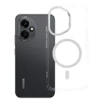 Case for Honor 400 Frame Clear Hybrid Mag Cover, hildik MagSafe lbiga
