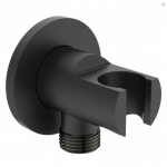 Ideal Standard Hand shower outlet with holder, silk black