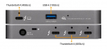 OWC Thunderbolt Hub - 3 x TB4 ports OWCTB4HUB5P, Wired,