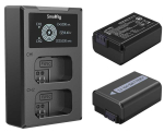 SmallRig 3818 NP-FW50 aku ja laadija komplekt