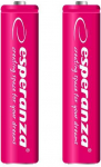 Esperanza Laetavad punased AAA / R03 1000mAh, 2 tk