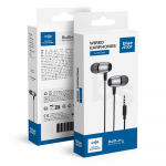 Traadita krvaklapid Jack 3,5 mm Sinine Tht M09 1,2 m must