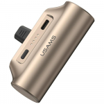 USAMS Powerbank PB79 Mini Sgipistiku Komplekt Kandev 3000mAh USB-C bee