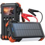 EXTRALINK POWERBANK SOLARNY 12000MAH JUMP STARTER 1500A LAMPA LATARKA