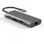 Extra Digital Adapter USB Type-C - 2 x USB 3.0, 1x USB 2.0, 1x Type C (PD),