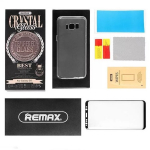Remax Kristall 2in1 Set Must Full Face 0.2mm Tempered Glass + Theleht 0.3mm tagumine Samsung G955 Galaxy S8 Plus / S8+