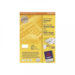 Avery zweckform , Sildid Avery 38 x 21,2 mm, A4 (3666)