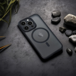 FULL MATTE MAG COVER case compatible with MagSafe for IPHONE 14 black