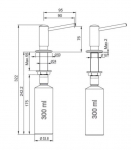 Dispenser FRANKE SDR, 119.0155.993