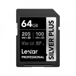 Lexar Professionaalne SILVER PLUS 64 GB SDXC UHS-I Class 3