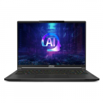 MSI Stealth A16 AI+A3XWHG NVIDIA GeForce AMD Ryzen AI 9 HX 370 Laptop 40.6 cm (16) Quad HD+ 32 GB LPDDR5x-SDRAM 2 TB SSD NVIDIA GeForce RTX 5070 Ti Wi-Fi 7 (802.11be) Windows 11 Home Black