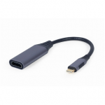 Cablexpert A-USB3C-HDMI-01 USB Type-C to HDMI Display Adapter, Space grey