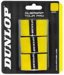 Dunlop Padel Racket Overgrip TOUR PRO Yellow (3 pcs)