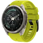 Tech-Protect SILIKOONSIIRUS GARMIN FENIX 5 / 6 / 6 PRO / 7 / 8 / 8 PRO / E / 9 / 9 PRO (51 MM) VOLT LIME