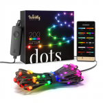 Twinkly Dots Smart LED 200 RGB, 10m, Black wire | Multicolor