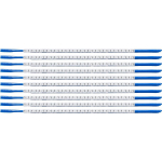 Brady Clip Sleeve Wire Markers SCN-07-1, Black, White,