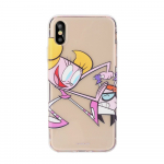 Cartoon Network Dexter Silikoone Kate Apple iPhone XS Max Dexteriga Dee Dee jaoks