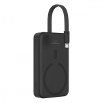 Baseus MAGSAFE MINI juhtmeta toitebank 10 000 mAh 20W-SIYAH toitebank Liitiumpolmeer (LiPo) 10000 mAh Must