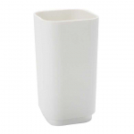 Gedy Tooth Brush Holder SEVENTY White 6.5x12 x6.5cm