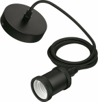 PHILIPS Modern Cord valgusti riidepuu kaabel, must, E27 (929001977901)