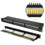 Extralink CAT5E STP V2 | Patchpanel | 24 porti